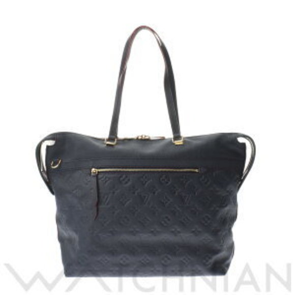 Louis Vuitton Empreinte Botie Marine Rouge Navy Blue Leather Bag - Picture 1 of 9